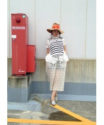 R&D.M.co- | ドット　シースルーパンツ(その他パンツ)