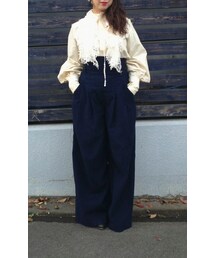 ハイウエストワイドパンツ(その他パンツ)