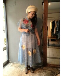 les Briqu’a braque | les Briqu'a* braque レースロングスカート(スカート)