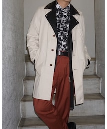 green label relaxing | ステンカラーコート