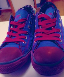 CEDER CREST | CEDER CRESTの赤×青 スニーカー(スニーカー)