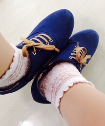 Scramble | 沖縄で買った厚底のデニムシューズ(スニーカー)