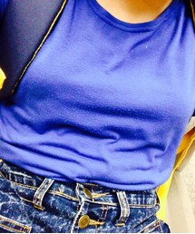 青のTシャツ(Tシャツ/カットソー)