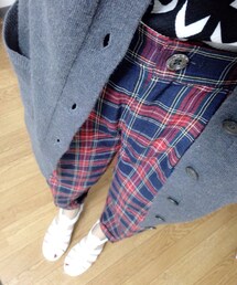 USED | USEDのチェックパンツ(その他パンツ)