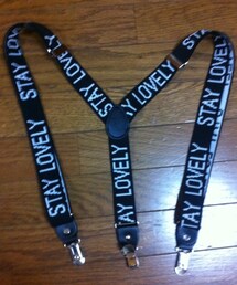 GUで買いました☻(サスペンダー)