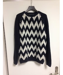 ZARA | ジオメトリックニット(ニット/セーター)