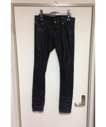 SAINT LAURENT PARIS | コーティングスキニーパンツ(その他パンツ)