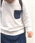BRANSHES(ブランシェス)の「トップス(スウェット)」