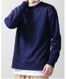 WEGO | モックネックTアンサンブル裏起毛スウェット(スウェット)