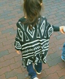 no brand | ネイティブ柄カーディガン(カーディガン/ボレロ)