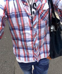 NICOLE CLUB FOR MEN | チェックシャツ(シャツ/ブラウス)