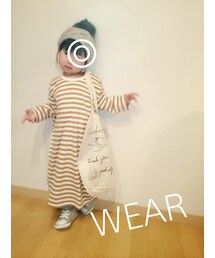 URBAN RESEARCH DOORS | ハイカットスニーカーにも合わせてみた❤(ワンピース)