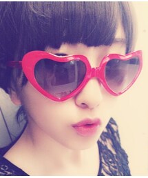 ハートサングラス(サングラス)