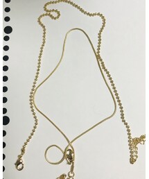 GU | チェーンボールネックレス(ネックレス)