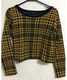 DURAS | グラッシーチェックニット(ニット/セーター)