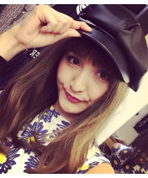 moley | 皮革報童帽(キャスケット)