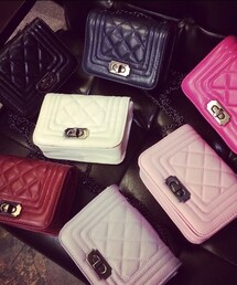 moley | 格紋鏈包(ショルダーバッグ)