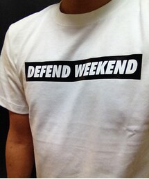 DEFEND WEEKEND | Tシャツ/カットソー