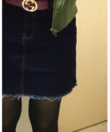 ems excite | デニムスカート