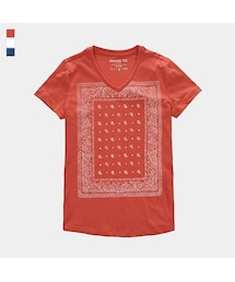 グラフィックTシャツ（ペイズリー）(Tシャツ/カットソー)