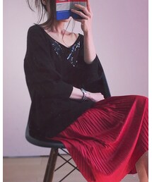 Lotta Love | スパンコールきらきら(ニット/セーター)