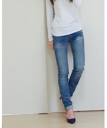 UNIQLO | WOMEN ウルトラストレッチジーンズA(デニムパンツ)