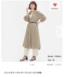 GU | カラー 31 beige、サイズ  L(ワンピース/ドレス)