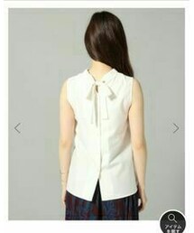 後ろ姿 | バックリボンシャツ(トップス)