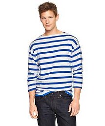 GAP | Three-quarter stripe boatneck T(Tシャツ/カットソー)