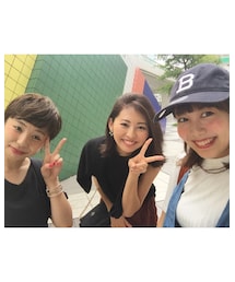 オフショット💓😆 | 撮影オフショット😆😆💓ちぇるさん💜あやのちゃん💛(その他)