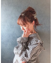ヘアアレンジ★ | バレッタ/ヘアクリップ