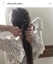 insta LIVE ヘアアレンジ今日の正午まで公開★ | ヘアアクセサリー