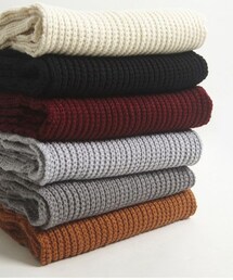 コットンニットマフラー(マフラー)