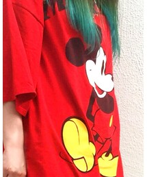 Mickey Big Tee | (Tシャツ/カットソー)