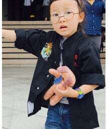 中華街 | 中華街で買ったカンフーシャツ(シャツ/ブラウス)