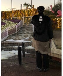 OPENING CEREMONY | コーデ後ろから(モッズコート)