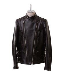 beautiful people | horse hide stand collar riders jacket(ライダースジャケット)