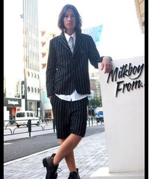 MILKBOY | レジメンセットアップ
(テーラードジャケット)