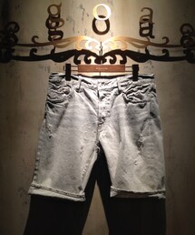 goa 13ozセルヴィッチデニムグラデーションショーツ(デニムパンツ)