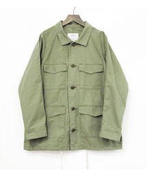 サファリジャケット(カーキ/kha:ki)(ミリタリージャケット)