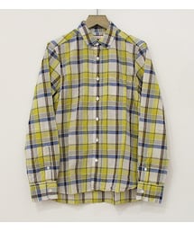 FABRIQUE en Planete terre | コットンリネンチェックシャツ(シャツ/ブラウス)