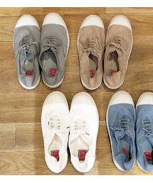 BENSIMON | キャンバススニーカー・Tennis Lacet(スニーカー)