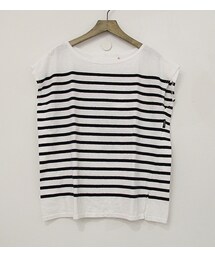 FABRIQUE en Planete terre | ボーダーワイドトップ(Tシャツ/カットソー)