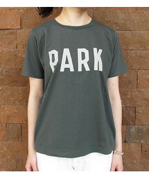 TRAVAIL MANUEL | PARK・プリントプレーンTシャツ(Tシャツ/カットソー)