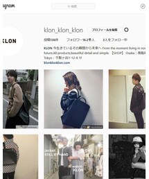 Instagram | KLON instagram(その他)
