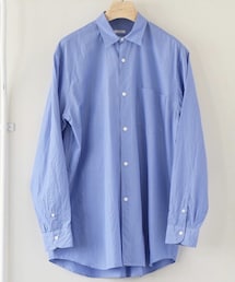 COMOLI | 19aw コモリシャツ size3 sax(シャツ/ブラウス)