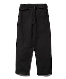 COMOLI | ベルテットデニム　k01-03005(デニムパンツ)