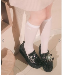 BUBBLES | ダブルベルトローファー(シューズ)