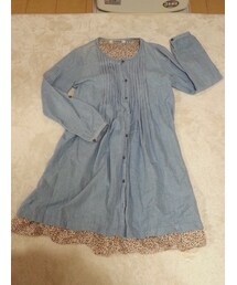 HUMPTY DUMPTYで買ったデニムワンピース(ワンピース)