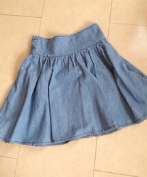 デニムフレアスカート(スカート)